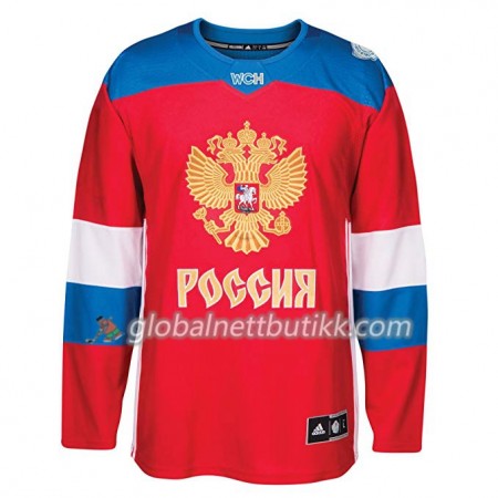 Russland Hockeydrakt Blank World Cup i ishockey 2016 Rød Premier - Herre